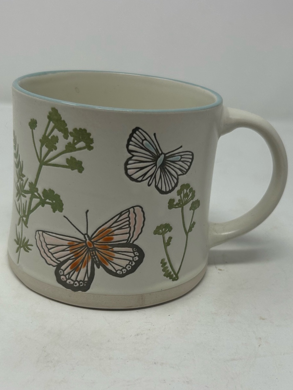 Chandler Moth by ELI + ANA handmade wildflower coffee or tea mug beautiful